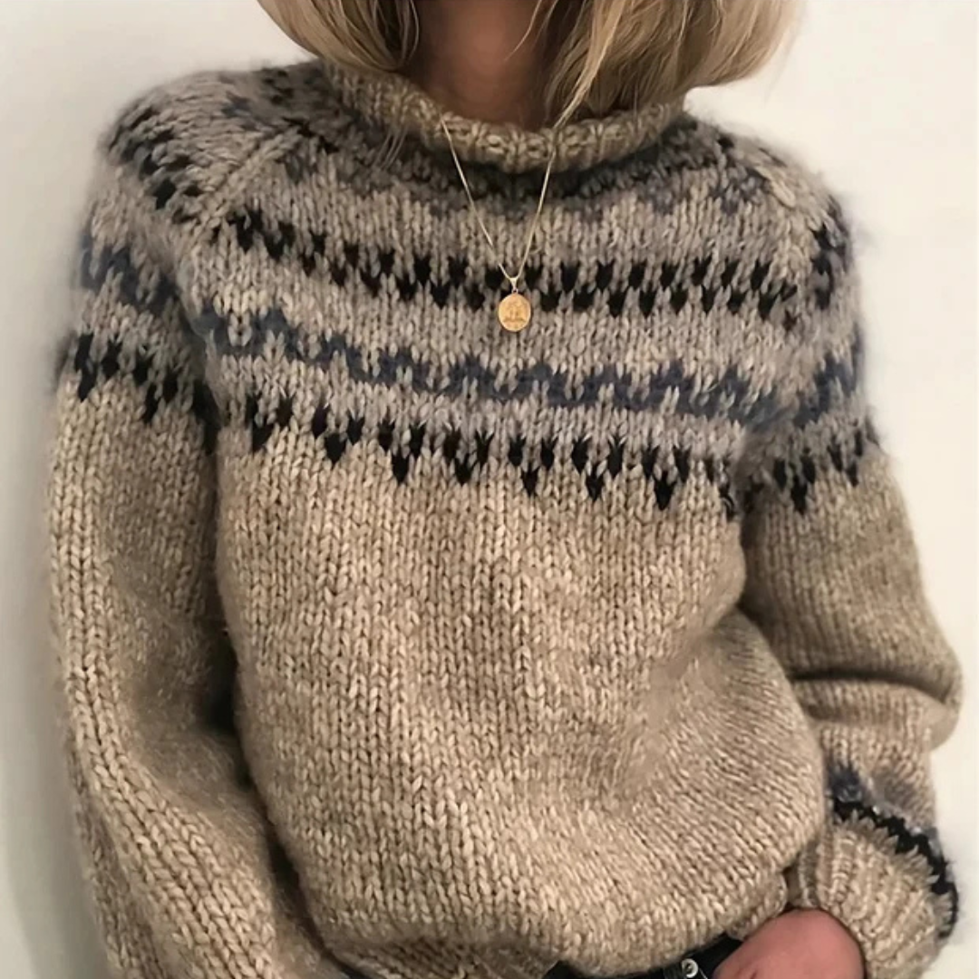 Oona - Eleganter und bequemer Rollkragenpullover