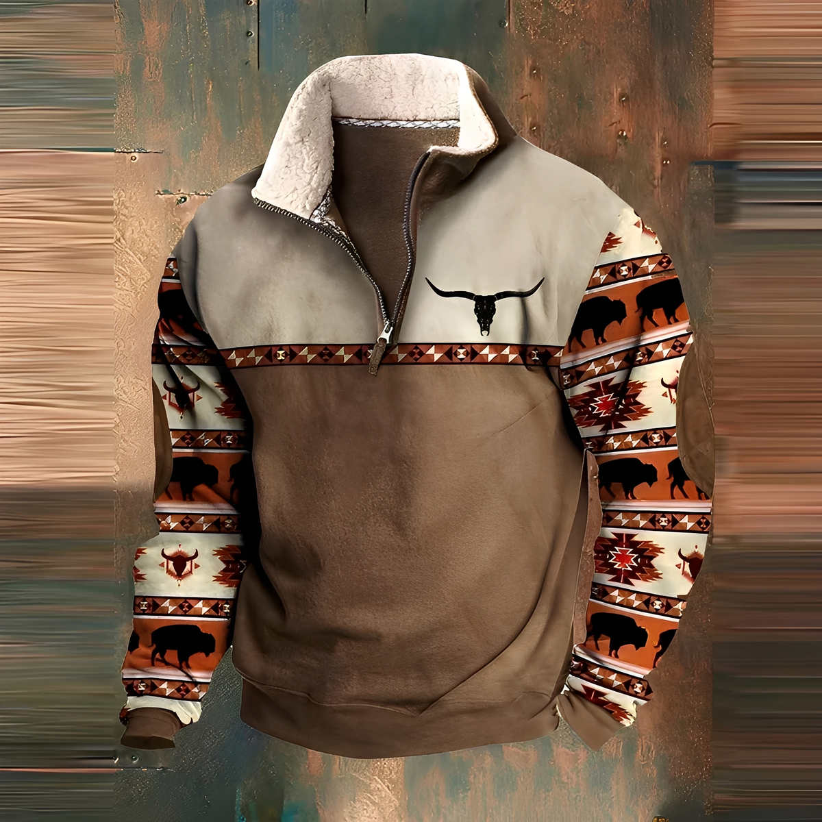 Kenton - Retro-Jacke im lockeren Schnitt