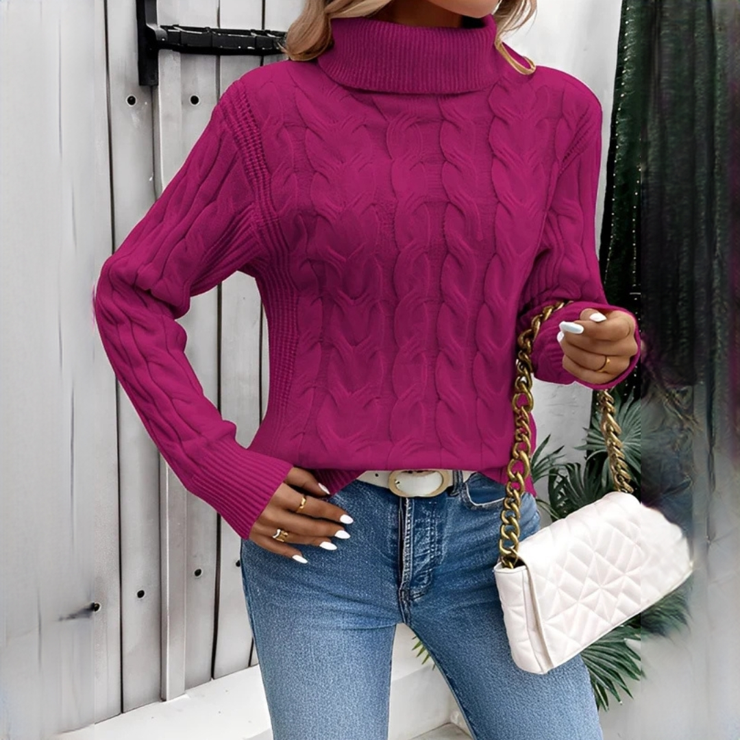 Amélie - Gemütlicher Rollkragenpullover