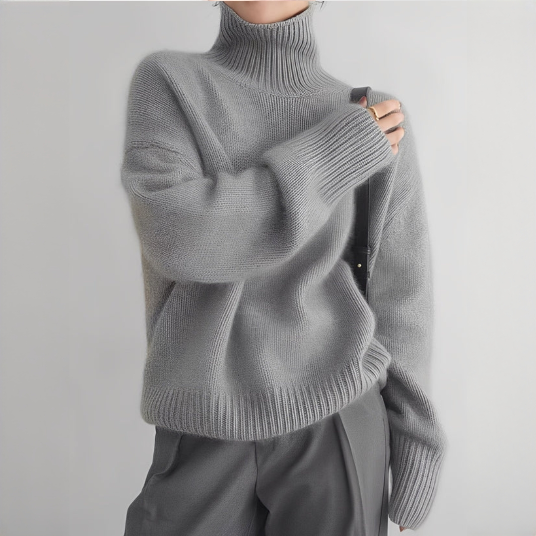 Adrienne - Eleganter und gemütlicher Rollkragenpullover