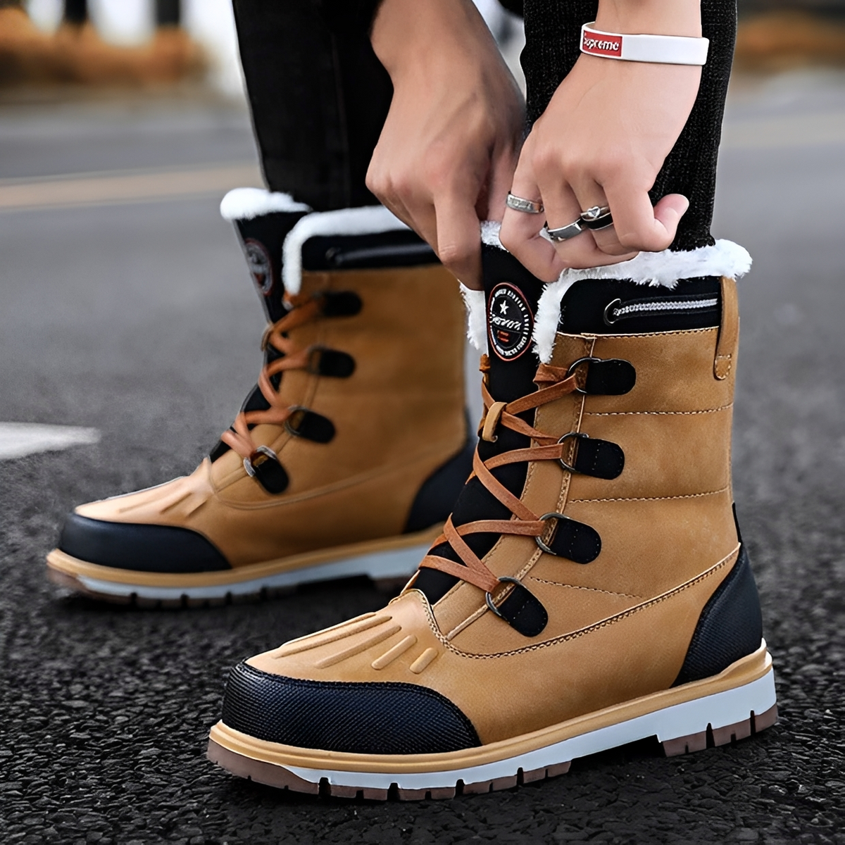 Graysen - Wasserdichte Stiefel für kalte Tage