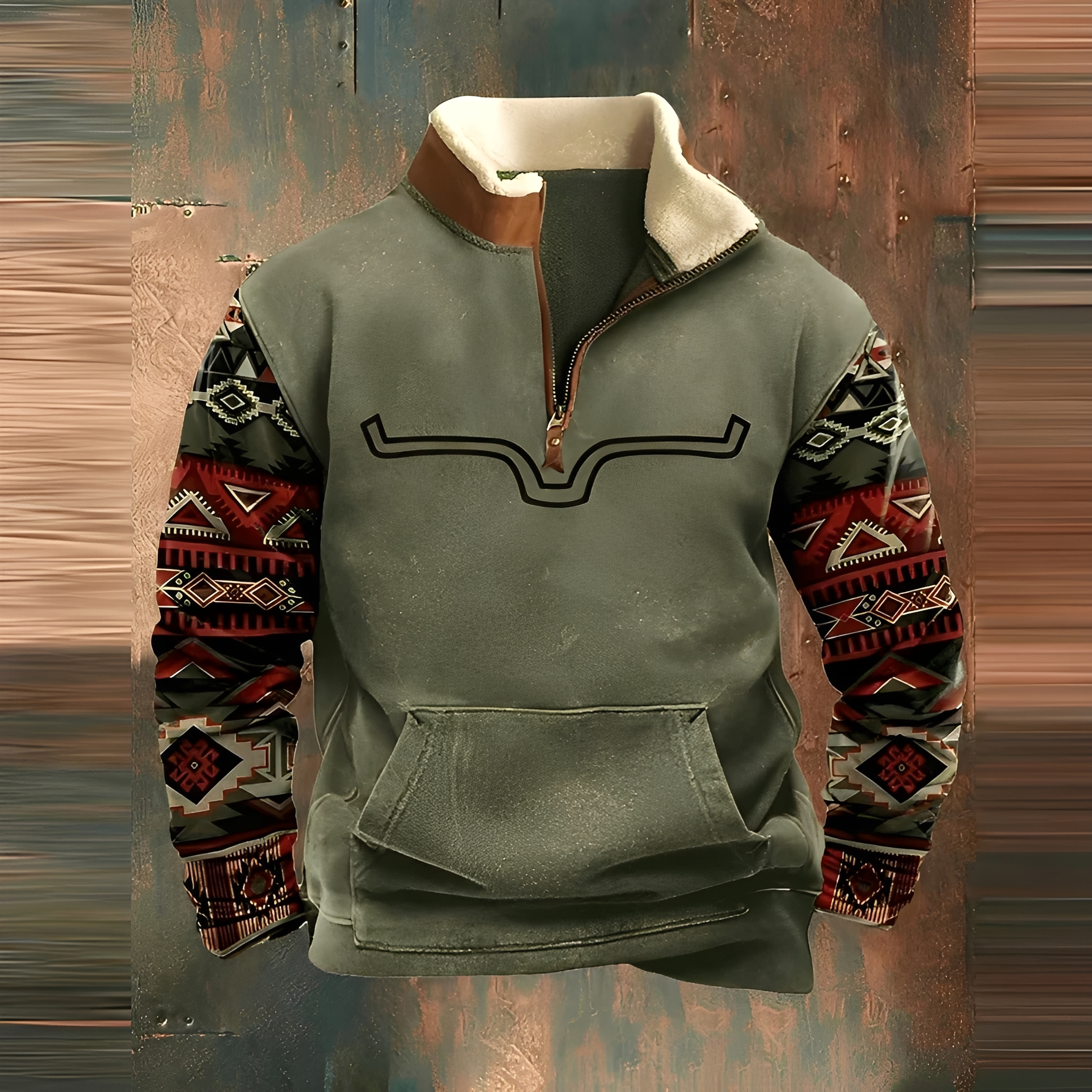 Kenton - Retro-Jacke im lockeren Schnitt
