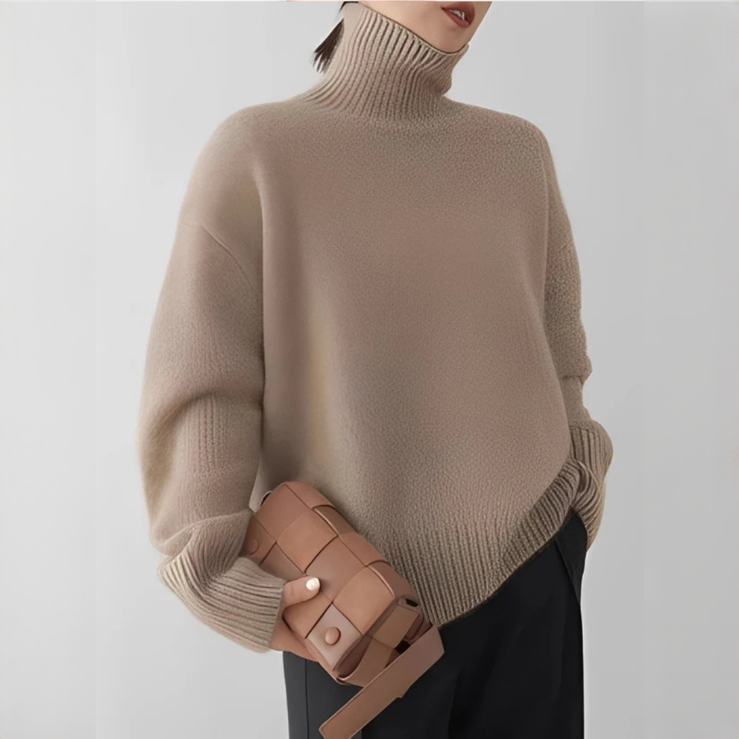 Adrienne - Eleganter und gemütlicher Rollkragenpullover