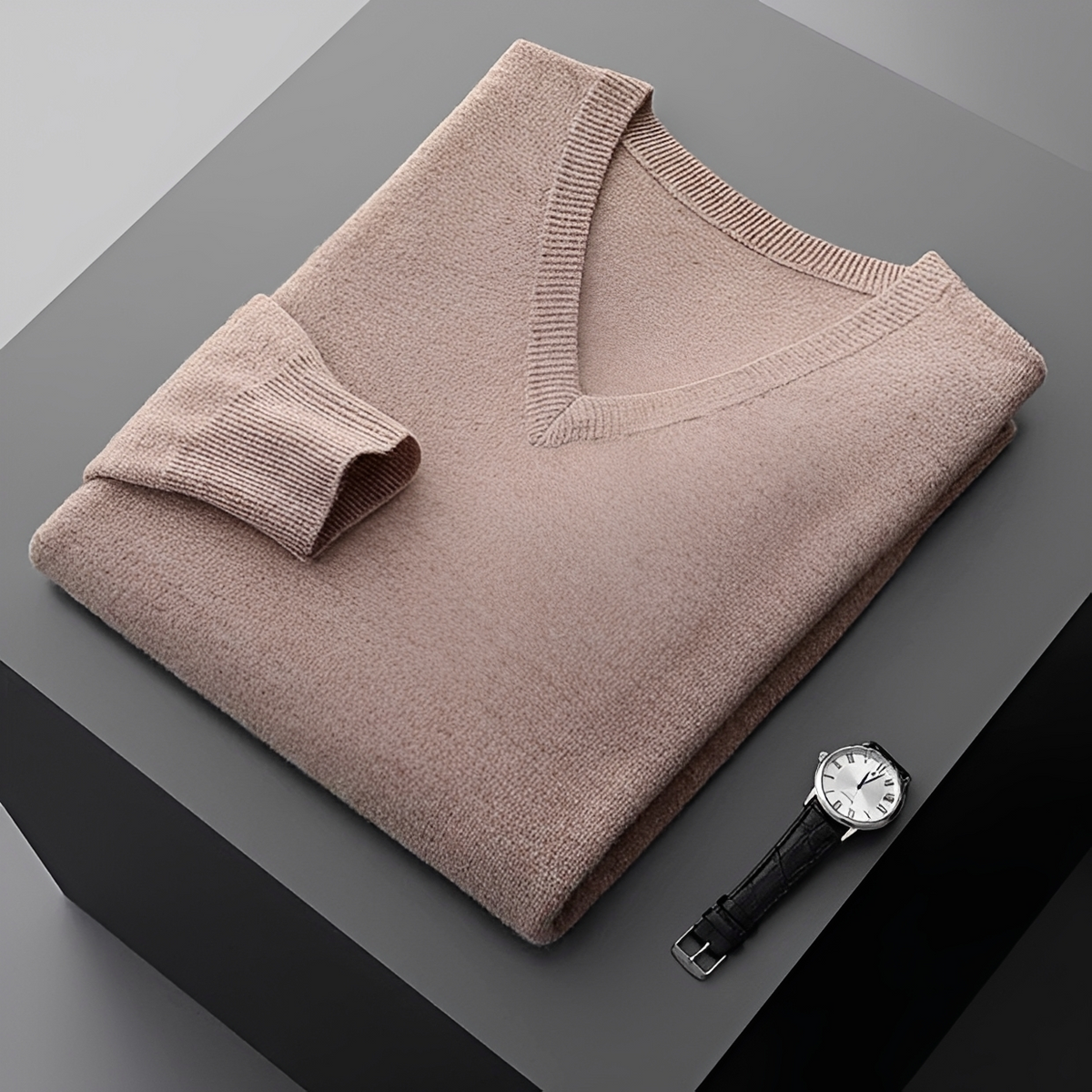 Walter - Gemütlicher V-Pullover