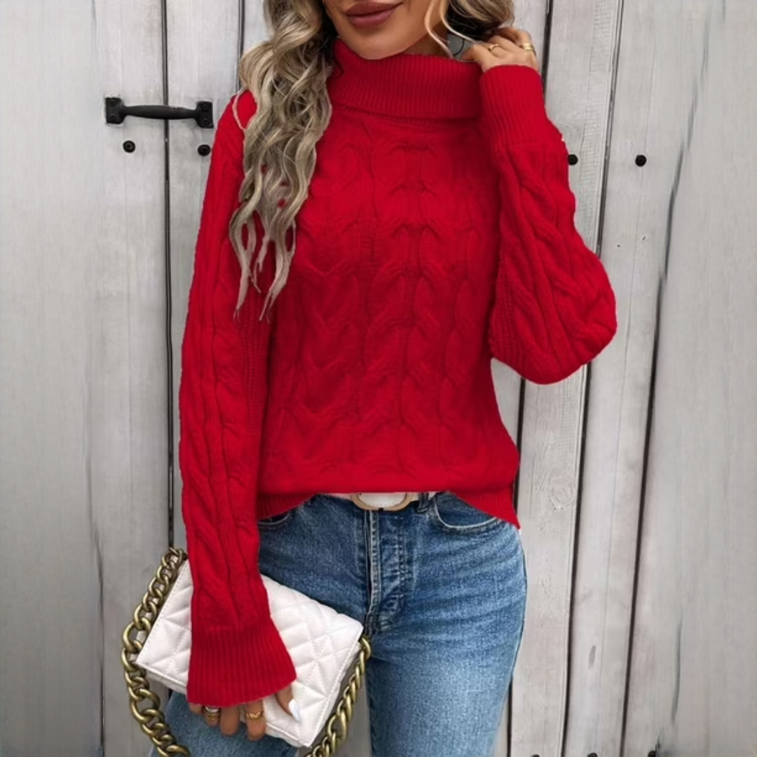 Amélie - Gemütlicher Rollkragenpullover