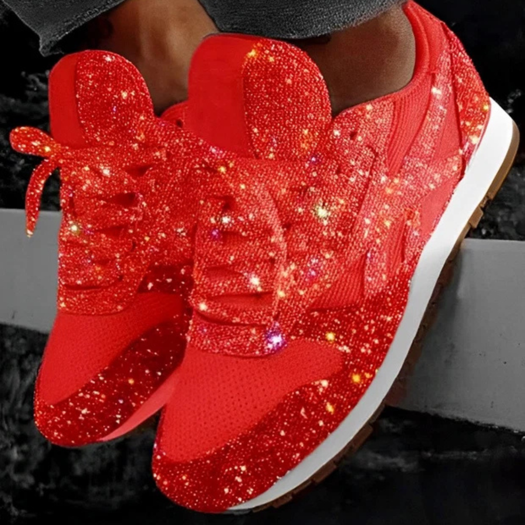 Ross - Trendige Glitzer-Sneaker