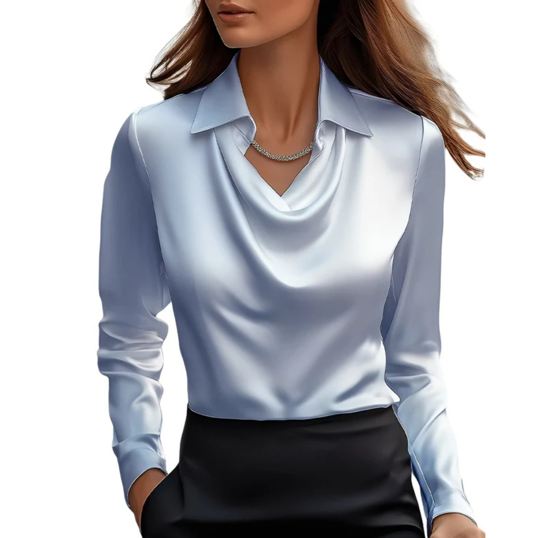 Dionne - Bequeme Bluse mit langen Ärmeln