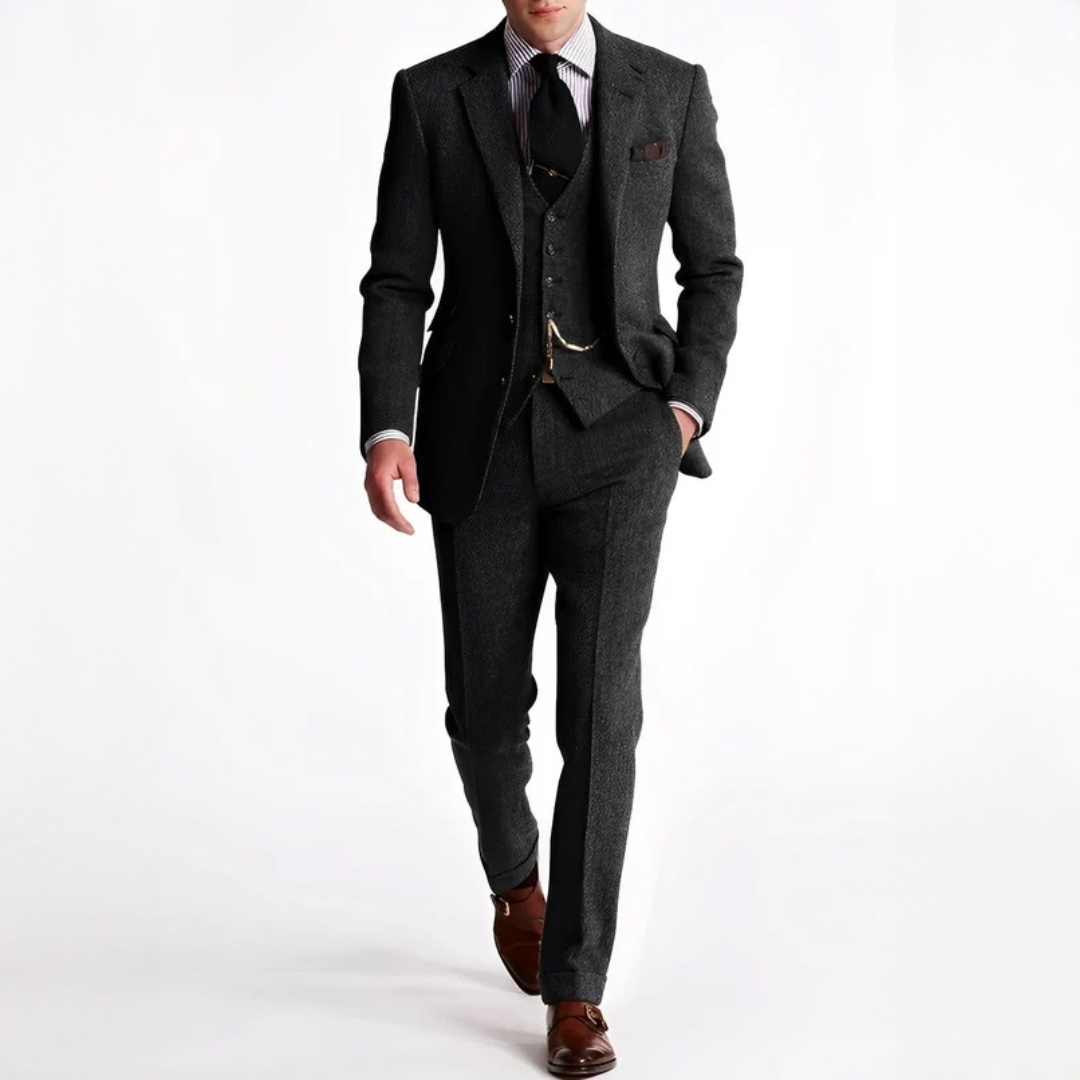 Desmond - Elegantes Set aus drei Anzugteilen
