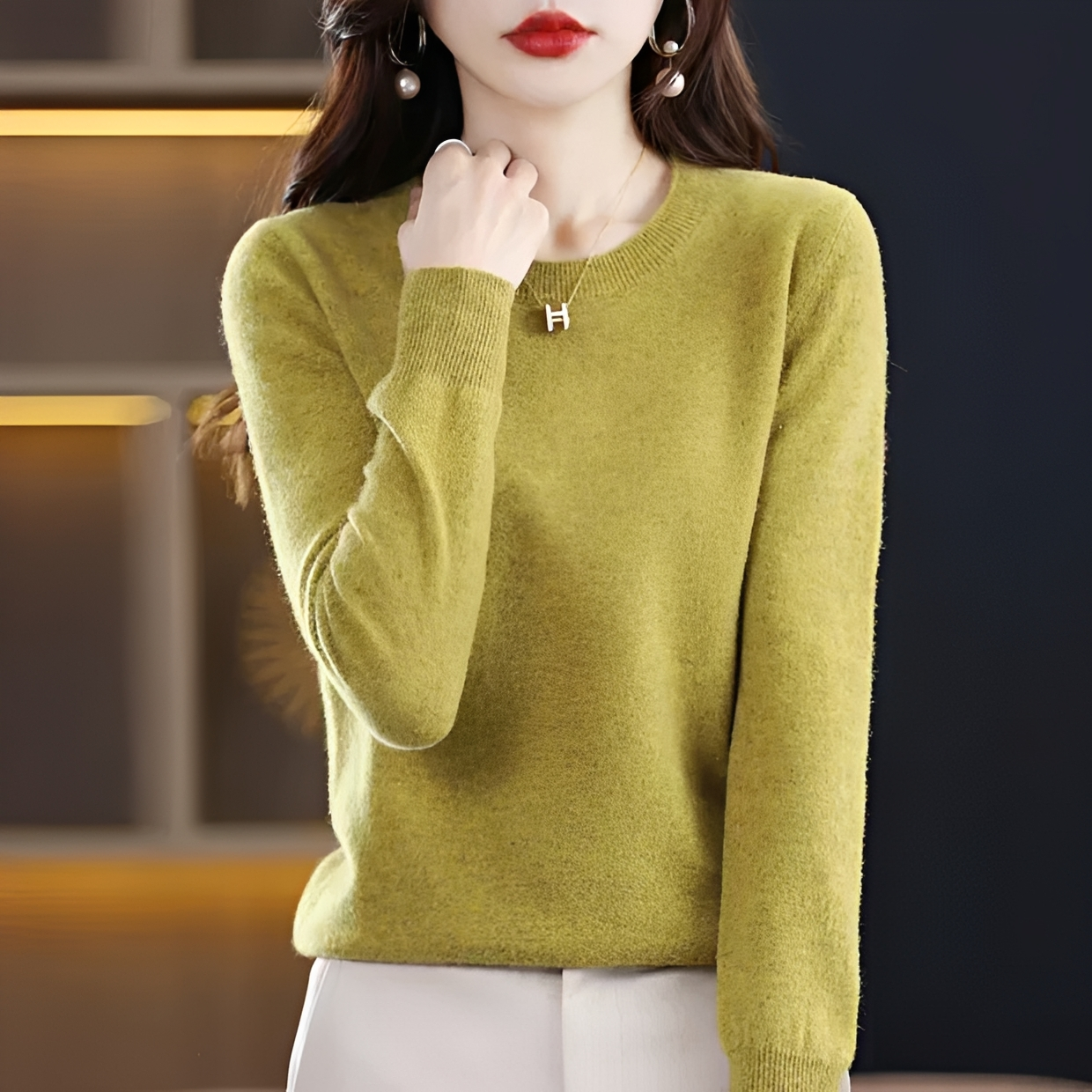 Erica - Klassischer und komfortabler Pullover