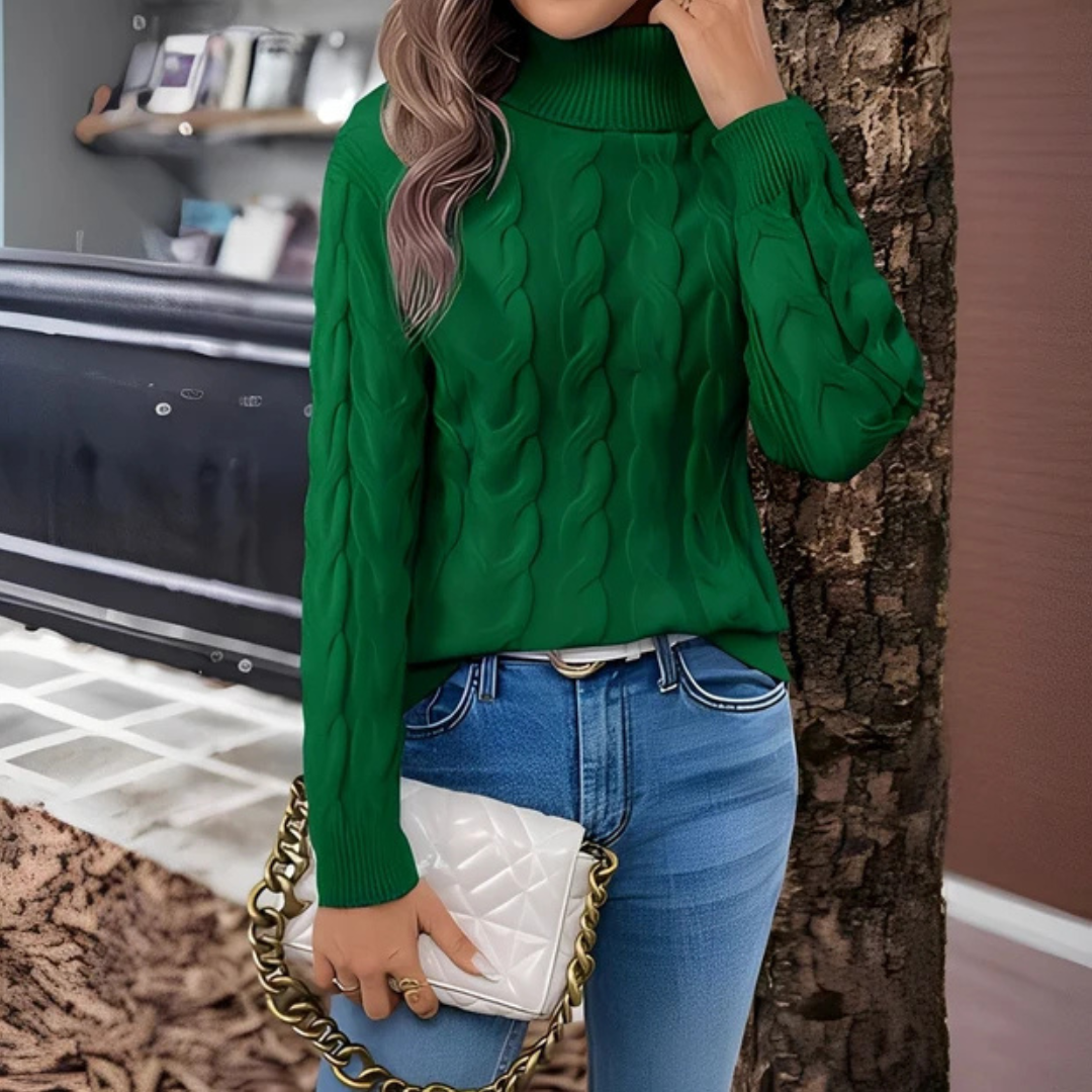 Amélie - Gemütlicher Rollkragenpullover
