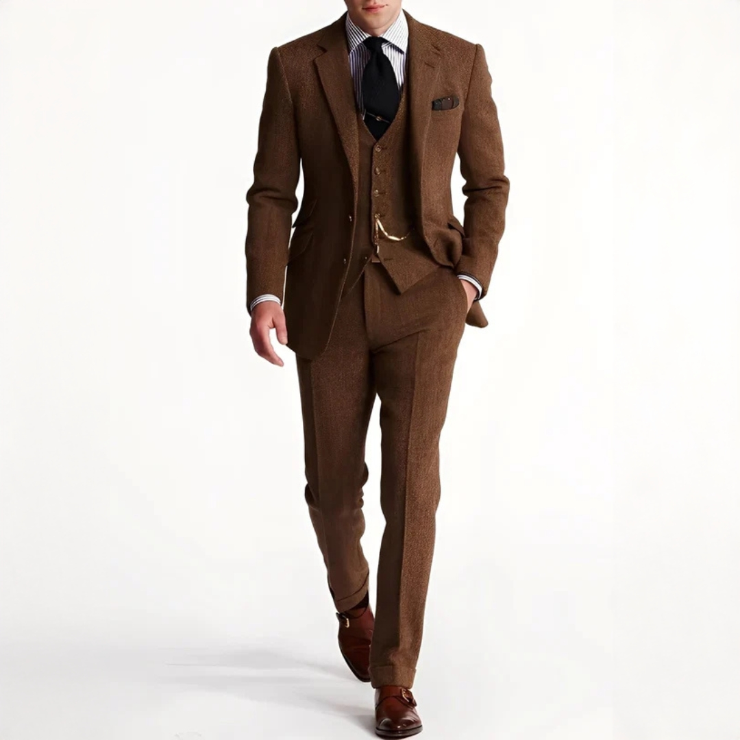Desmond - Elegantes Set aus drei Anzugteilen