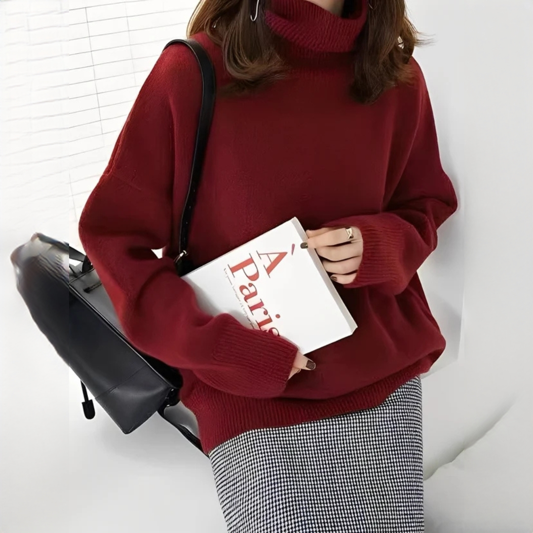 Adrienne - Eleganter und gemütlicher Rollkragenpullover