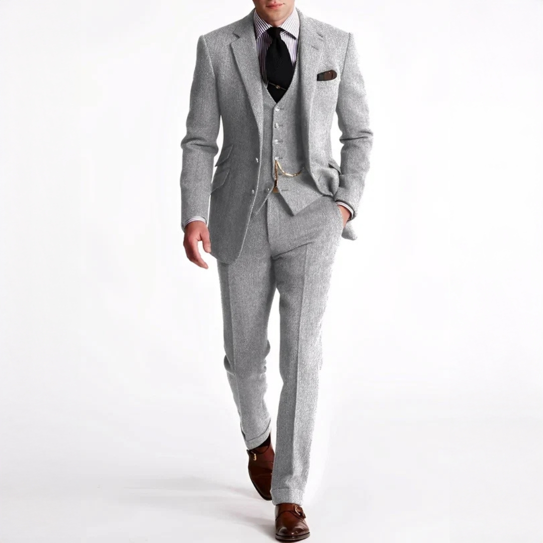 Desmond - Elegantes Set aus drei Anzugteilen