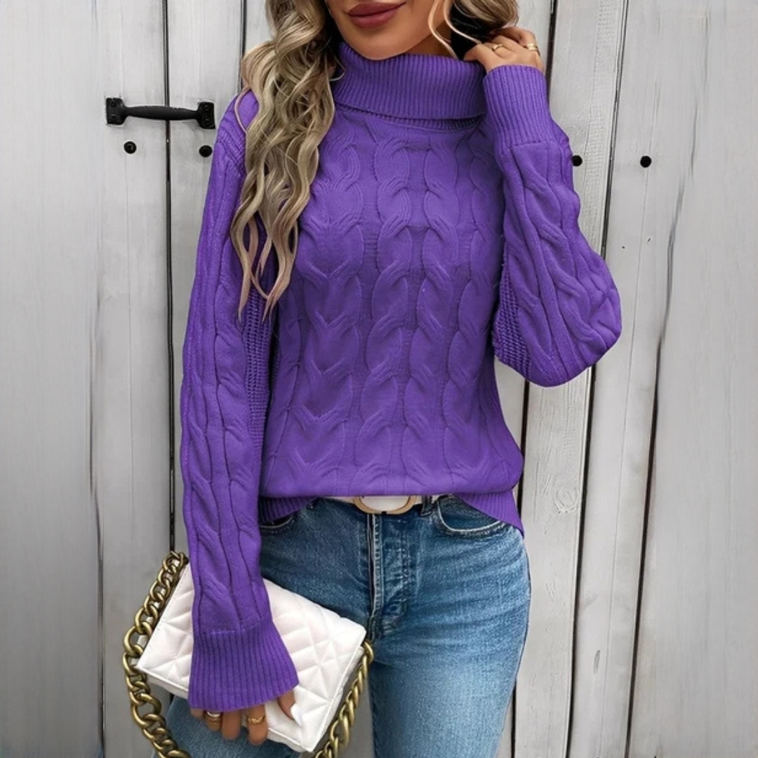 Amélie - Gemütlicher Rollkragenpullover