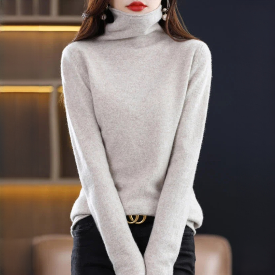 Akainu - Komfortabler Rollkragenpullover