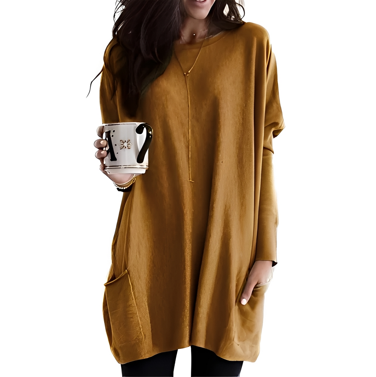 Diane - Bequemer Langarm-Pullover