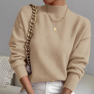 Roxana - Komfortabler Pullover mit Stehkragen