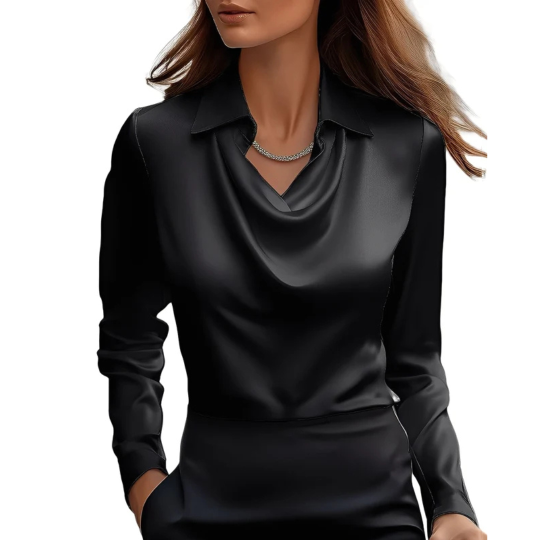 Dionne - Bequeme Bluse mit langen Ärmeln