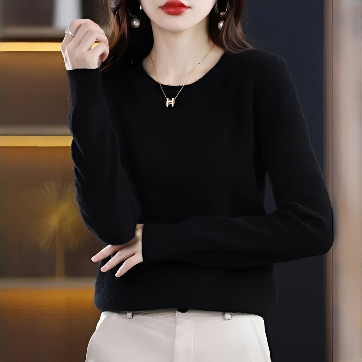 Erica - Klassischer und komfortabler Pullover