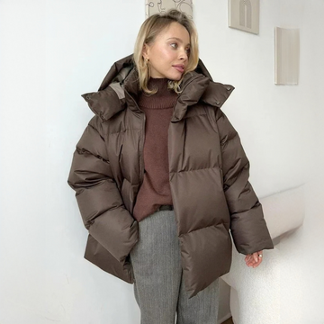 Marzia - Trendige und gemütliche Oversize-Jacke