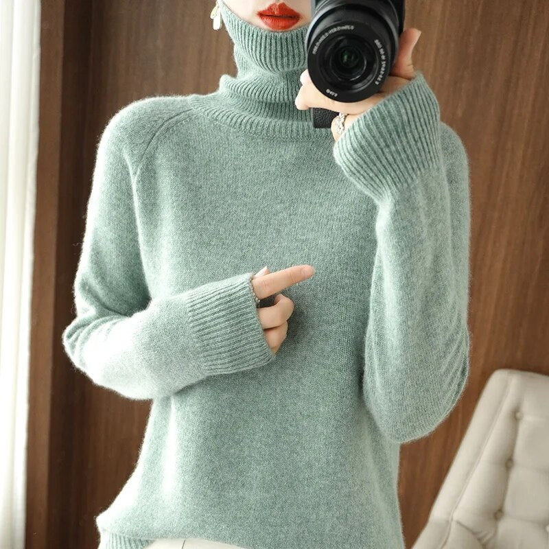 Jessel - Gemütlicher Rollkragenpullover für Damen