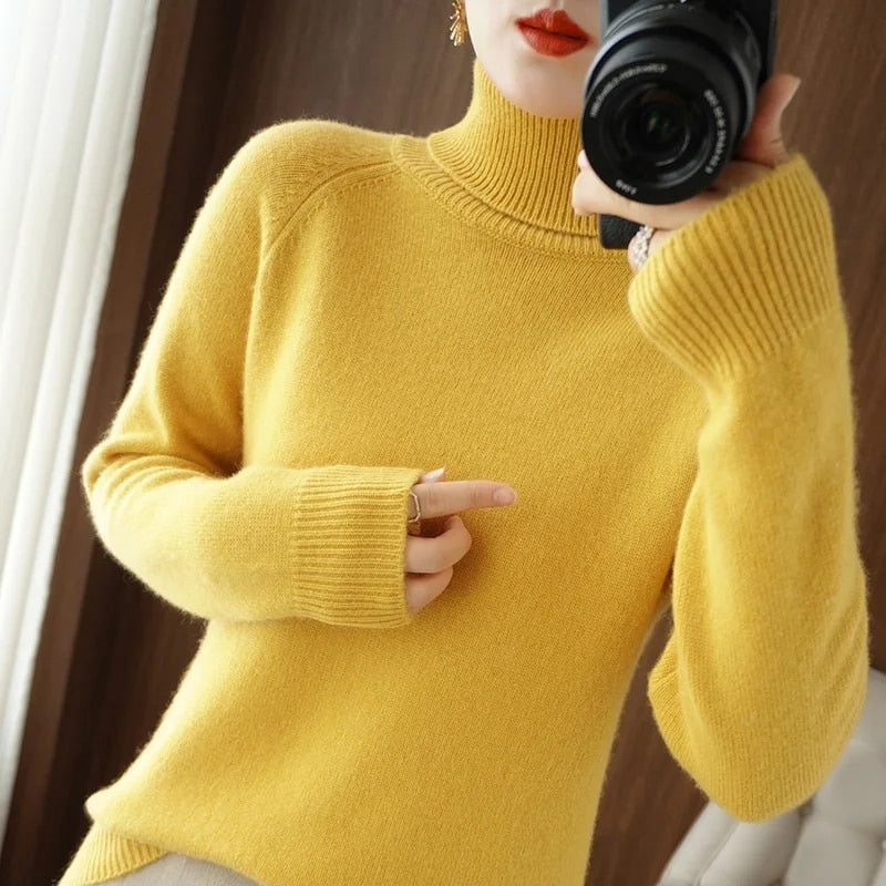 Jessel - Gemütlicher Rollkragenpullover für Damen