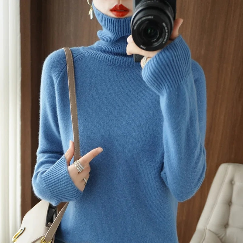 Jessel - Gemütlicher Rollkragenpullover für Damen