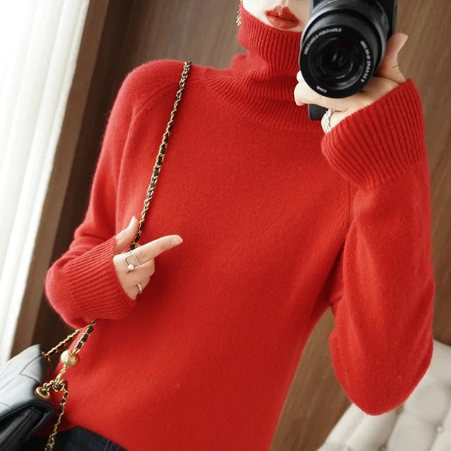 Jessel - Gemütlicher Rollkragenpullover für Damen