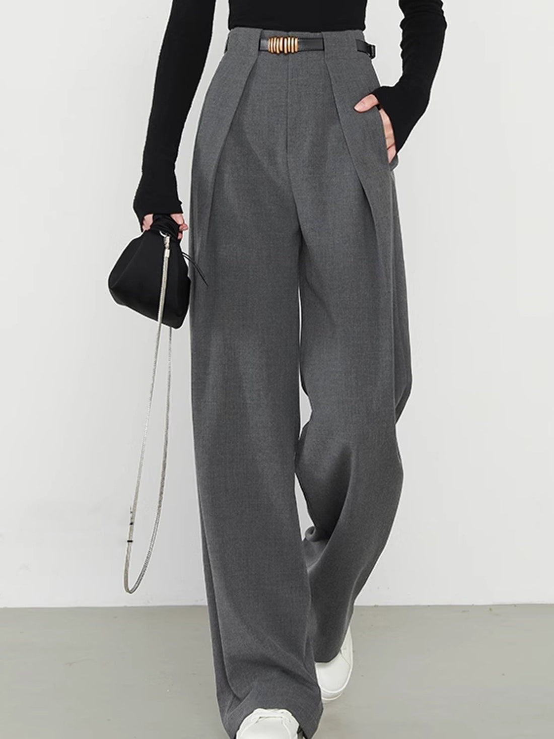 Lina – Hose mit geradem Schnitt und Taschen