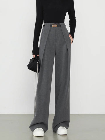 Lina – Hose mit geradem Schnitt und Taschen