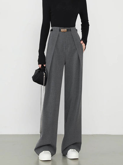 Lina – Hose mit geradem Schnitt und Taschen