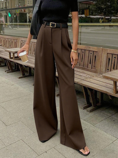 Marlene – Elegante Hose mit weitem Bein für Damen