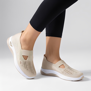 Kyllen - Lässige Schnürsenkellose Damenschuhe