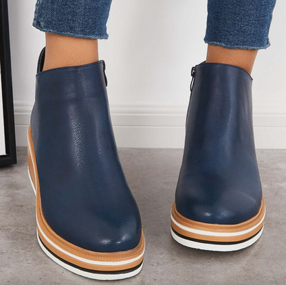 Mari Stella – Stilvolle Stiefel mit Ziernähten für Damen