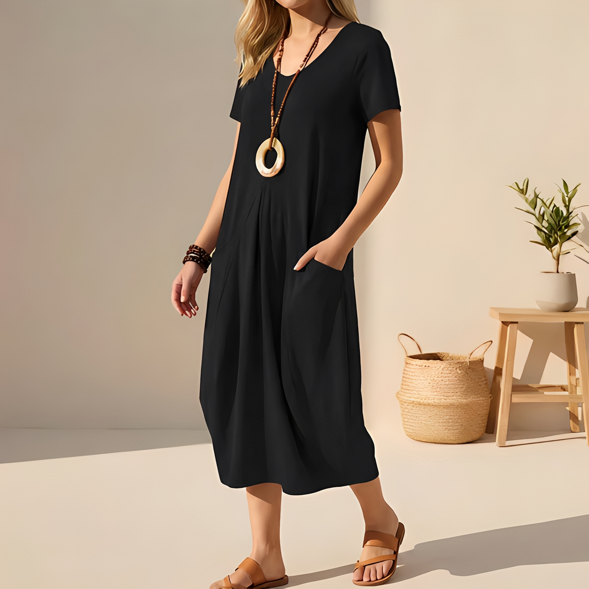 Lormelyn - Elegantes Sommerkleid für Frauen