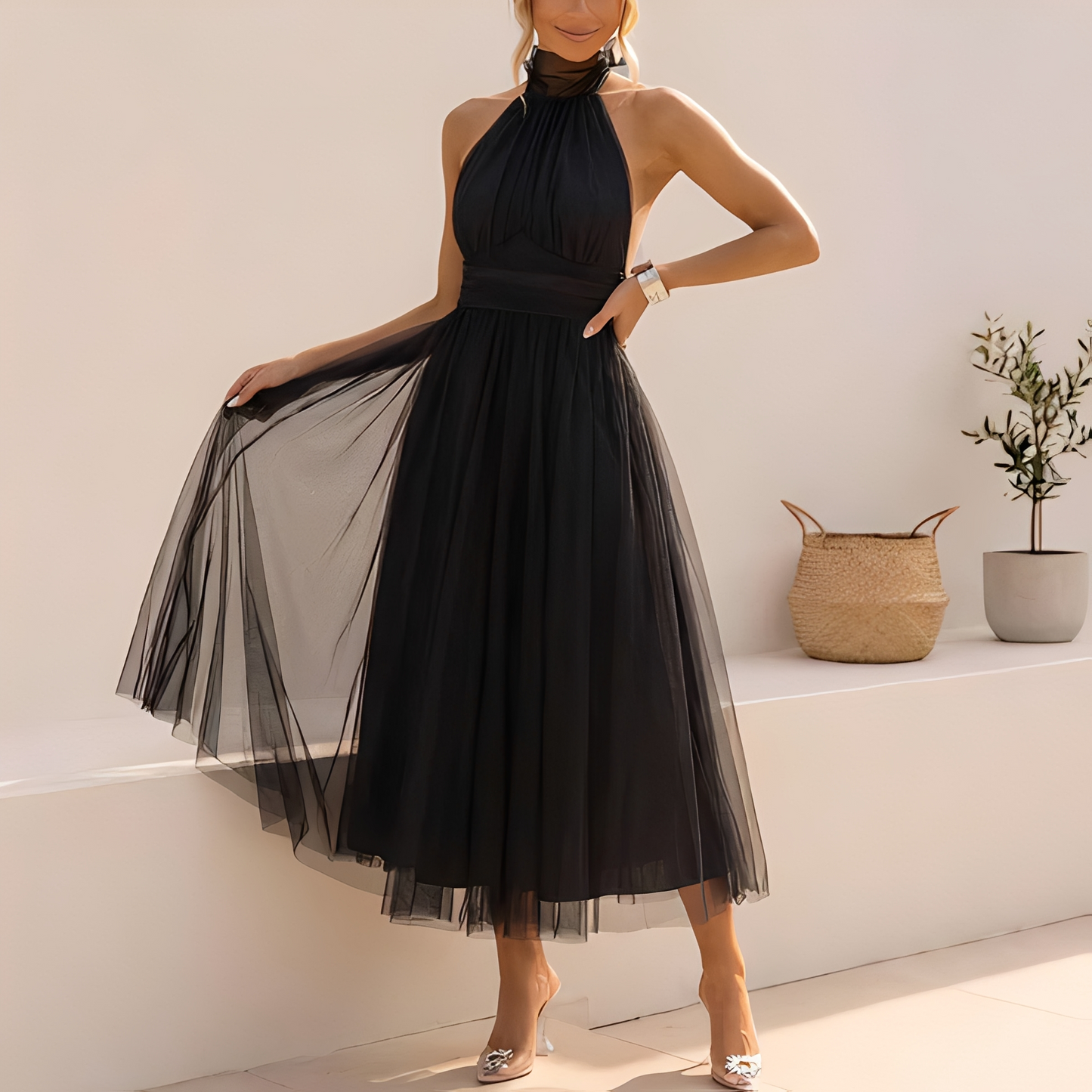 Neneta - Ein elegantes und schickes Kleid für Frauen