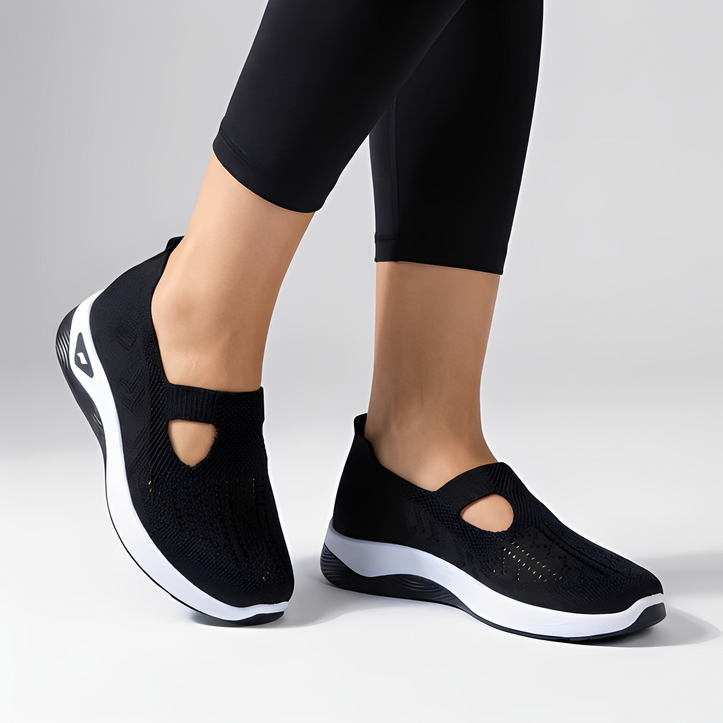 Kyllen - Lässige Schnürsenkellose Damenschuhe