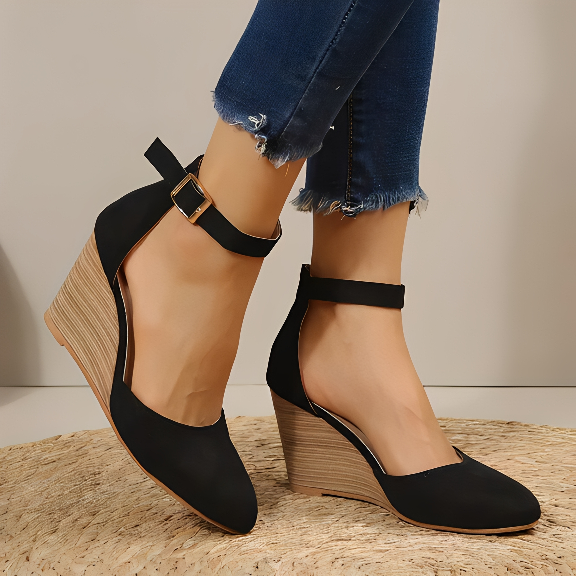 Cristina - Elegante und schicke Spitzsandale für Damen