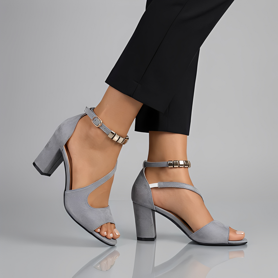 Mycah - Sandalen mit Absatz, trendig für Damen