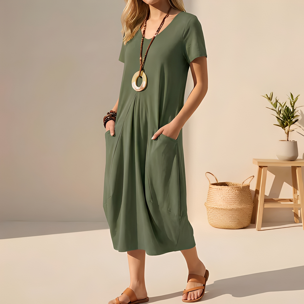 Lormelyn - Elegantes Sommerkleid für Frauen