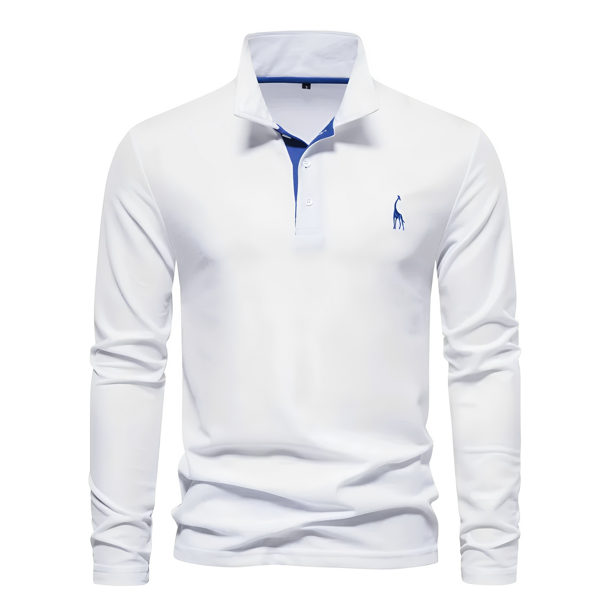 Antoine - Langärmeliges Herren-Poloshirt für jeden Tag