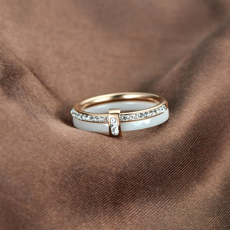 Cerelia – Edler Keramikring mit Zirkonia