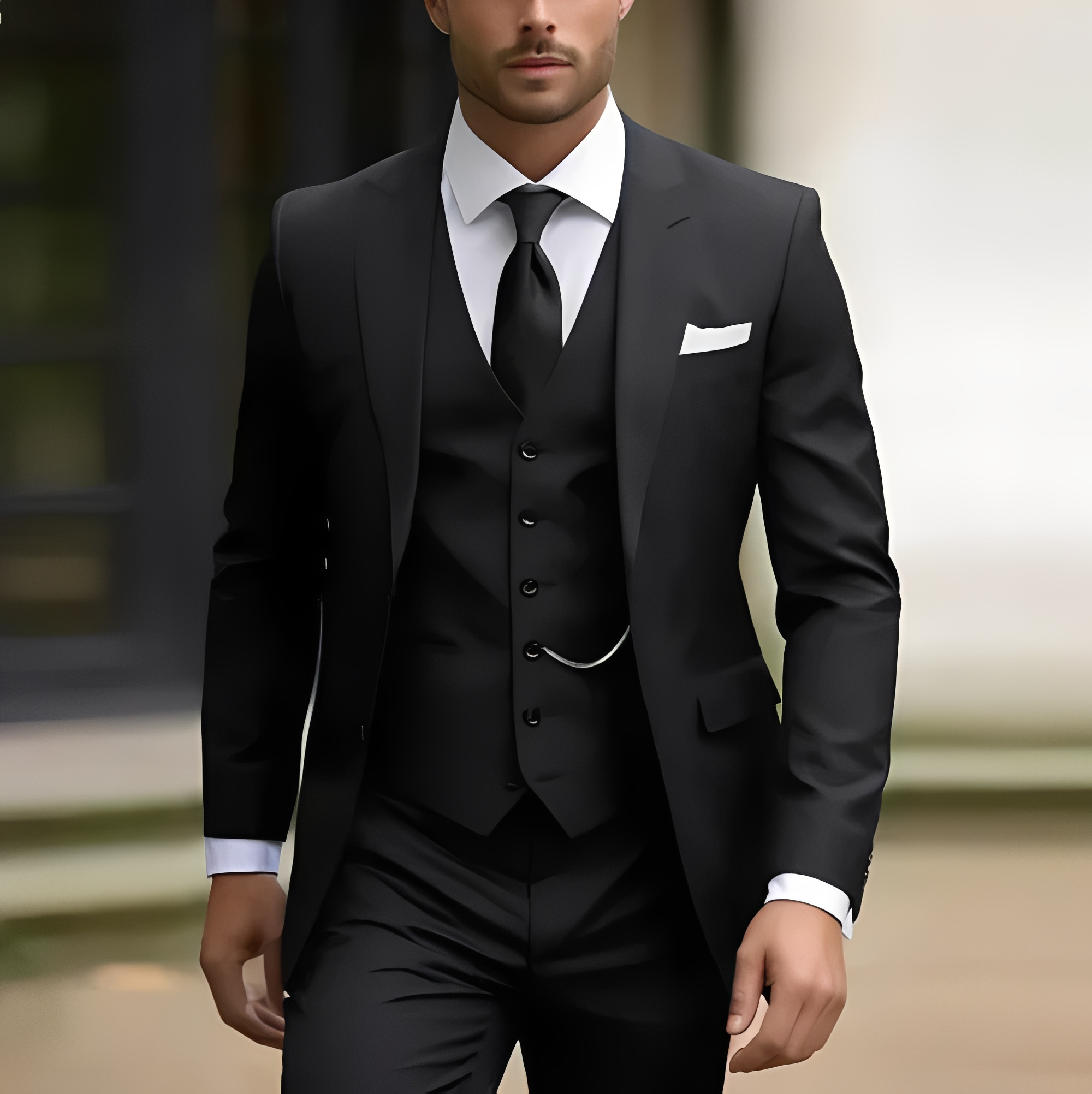 Abenner - Eleganter Dreiteiler-Anzug