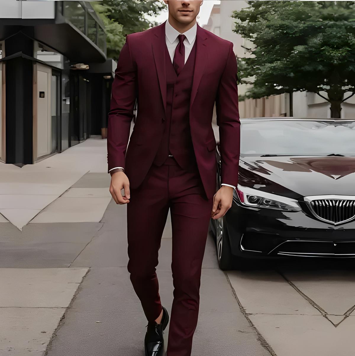 Abenner - Eleganter Dreiteiler-Anzug