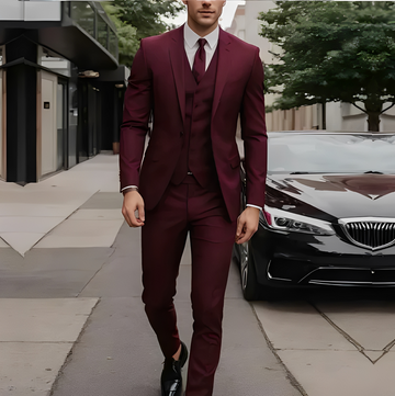 Abenner - Eleganter Dreiteiler-Anzug