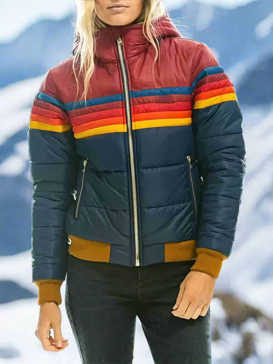Hesterr – Damen-Wintermantel mit Plüsch