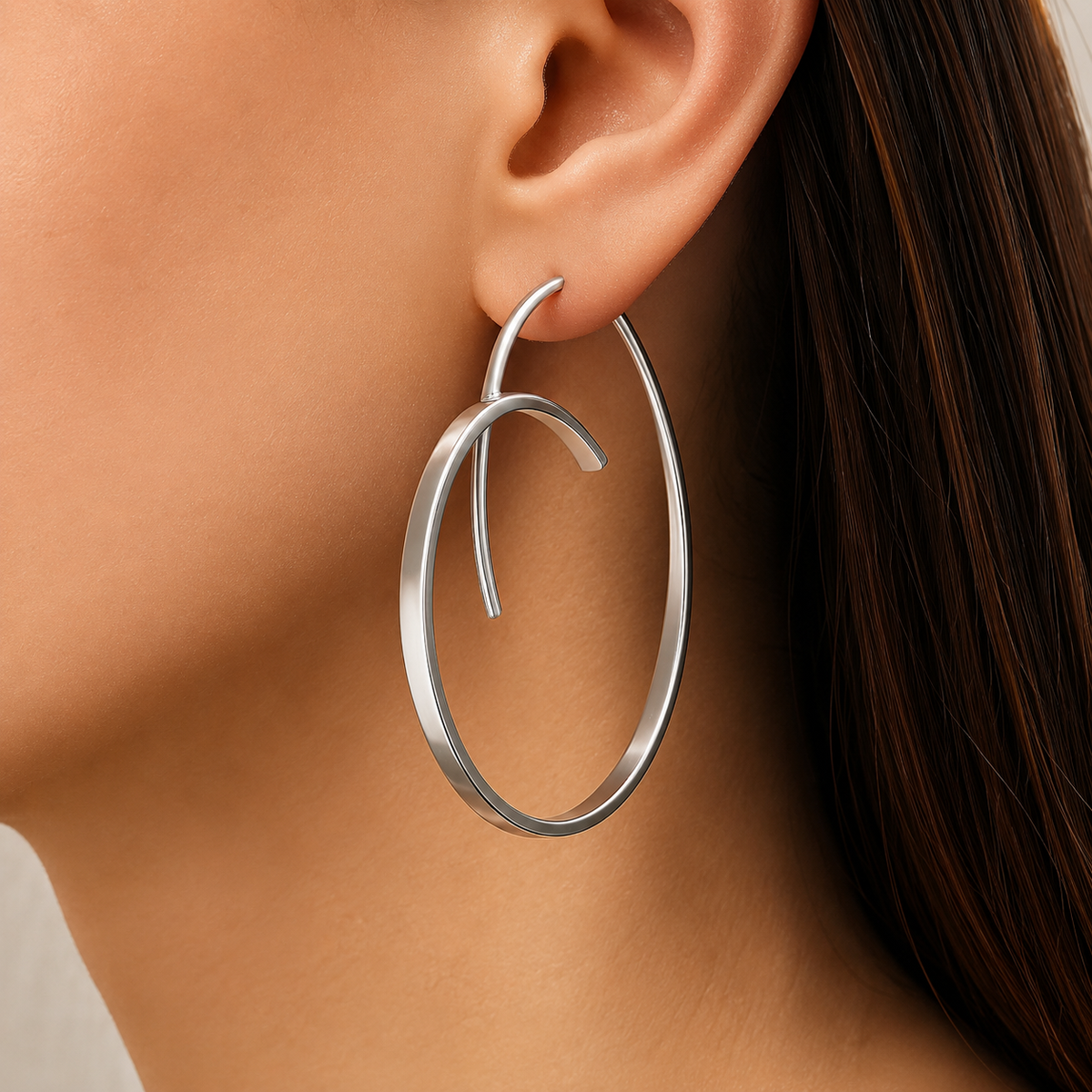 Becca – Stilvolle Spiralohrringe