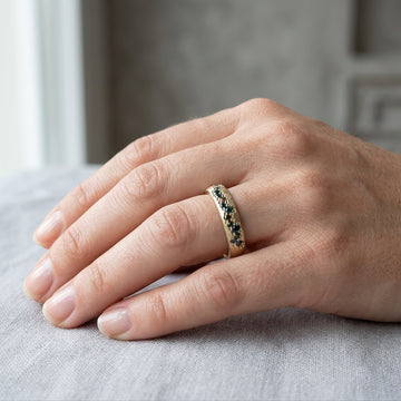 Clara - Traditioneller Vintage Goldring