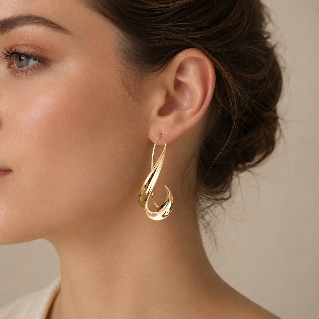 Anneliese – Klassische Statement-Ohrringe