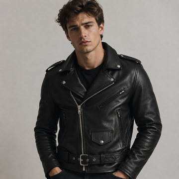 Brandon - Herren-Motorradjacke mit zahlreichen Taschen